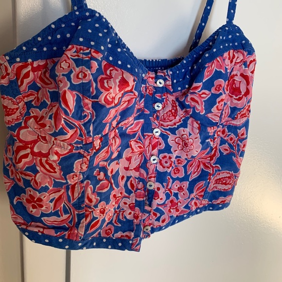 Floral crop top - Picture 2 of 3